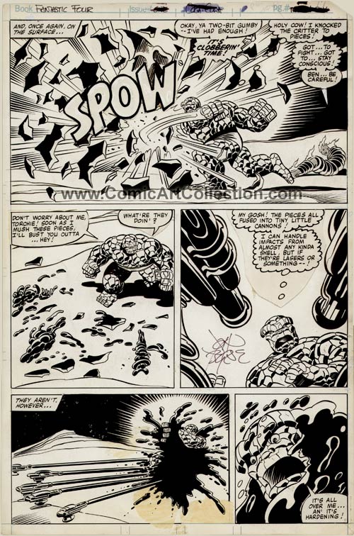 Fantastic Four #221 page 17 by John Byrne / Joe Sinnott
