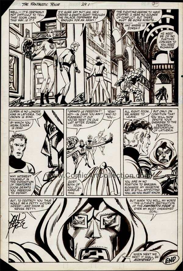 Fantastic Four #247 page 22 by John Byrne
