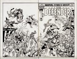 Defenders #29 Cover Commission
